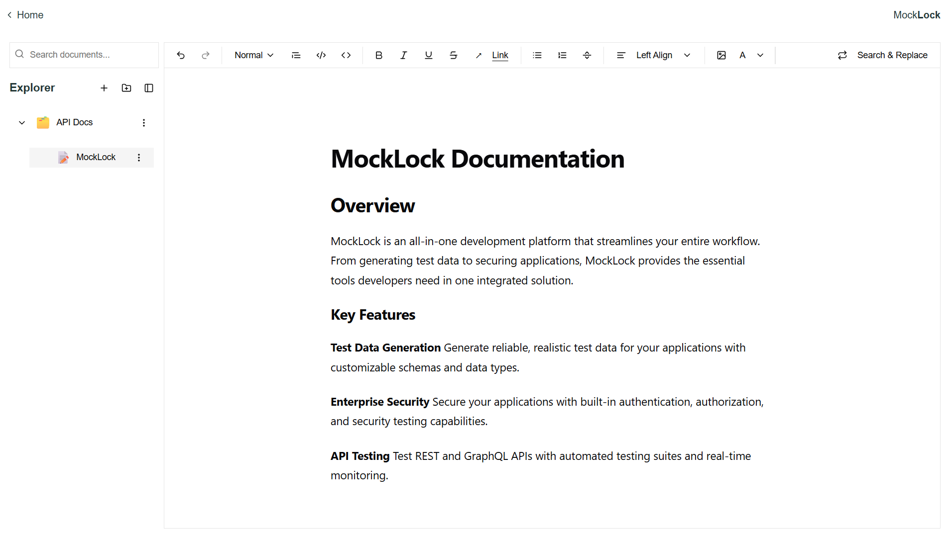 Mocklock - La piattaforma completa per gli sviluppatori. media 4