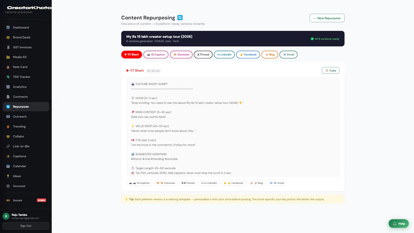 CreatorKhata screenshot 6