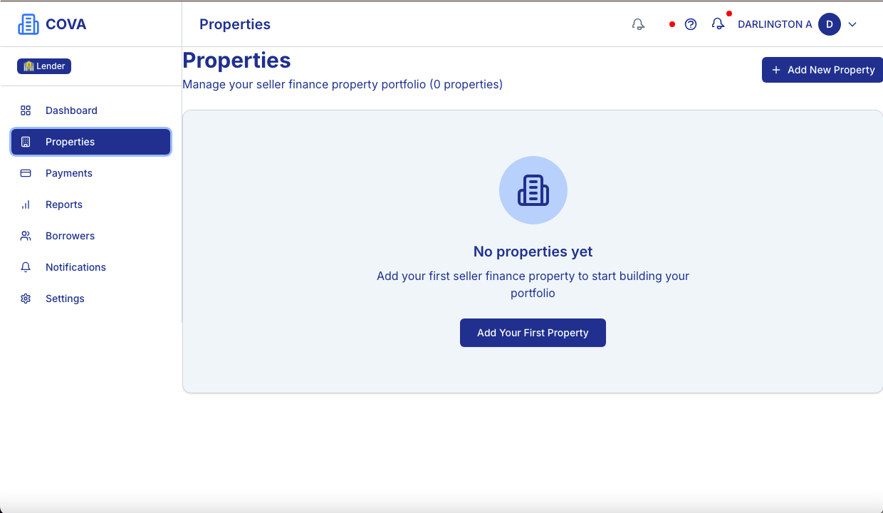 COVA - Main screenshot showing features and interface