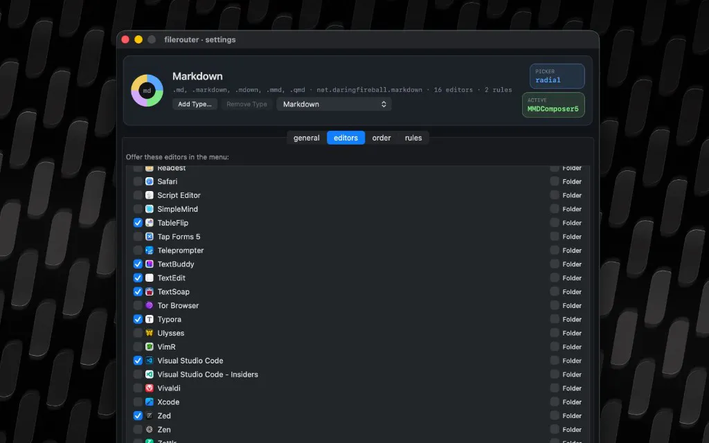 FileRouter screenshot 2