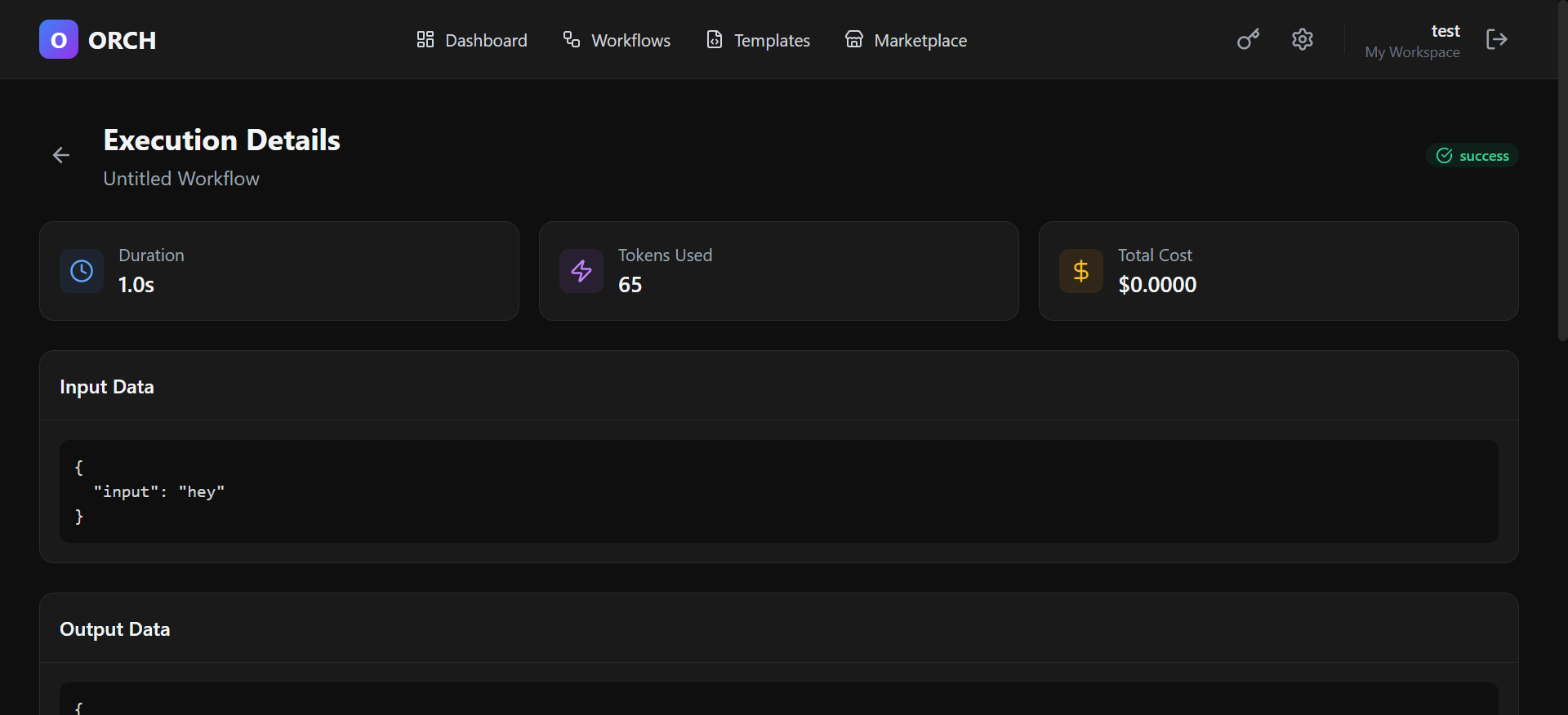 ORCH – Visual AI Workflow Orchestration - Screenshot 2 showing product features and functionality