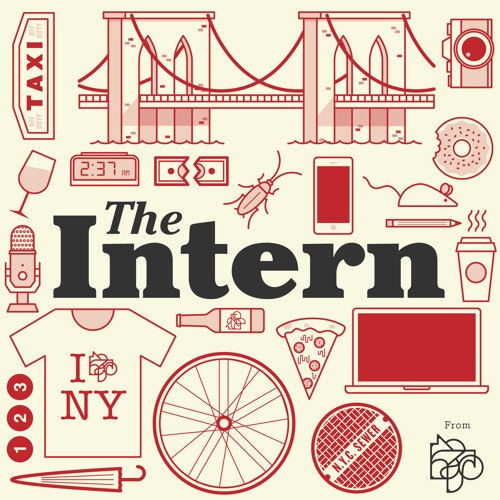 The Intern Podcast - The preview logo