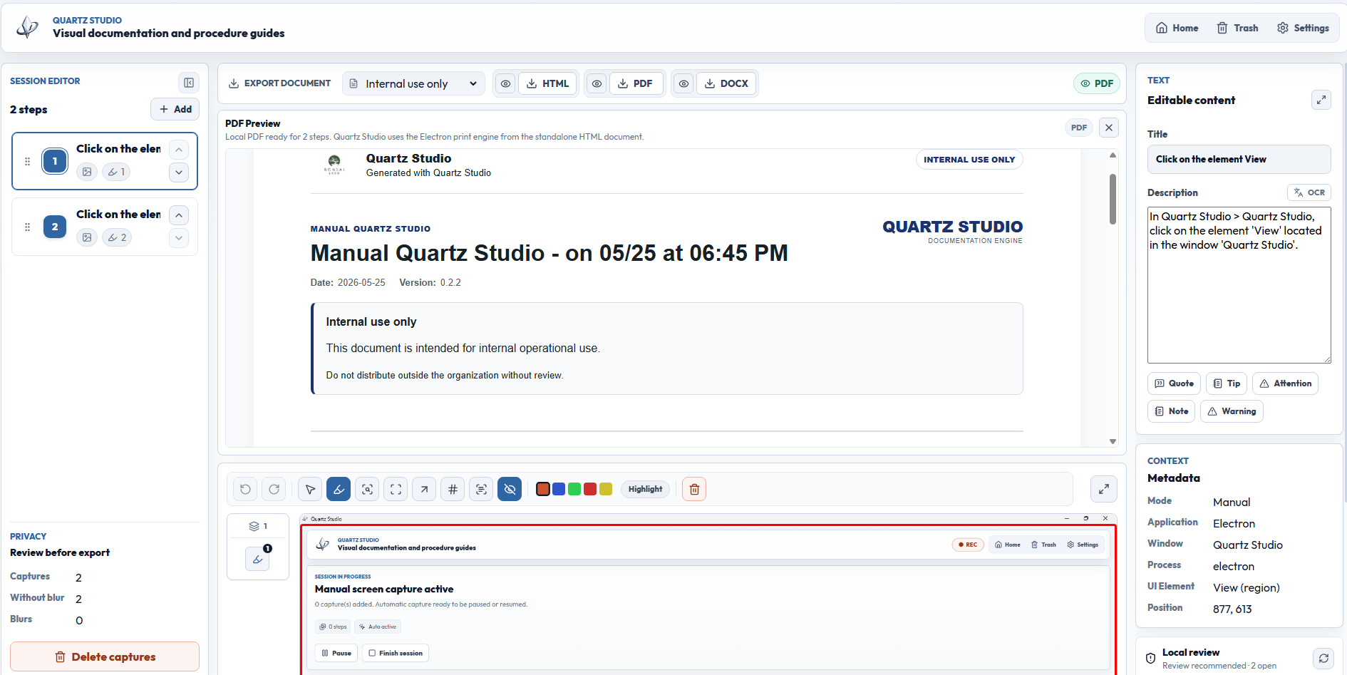Quartz Studio gallery image