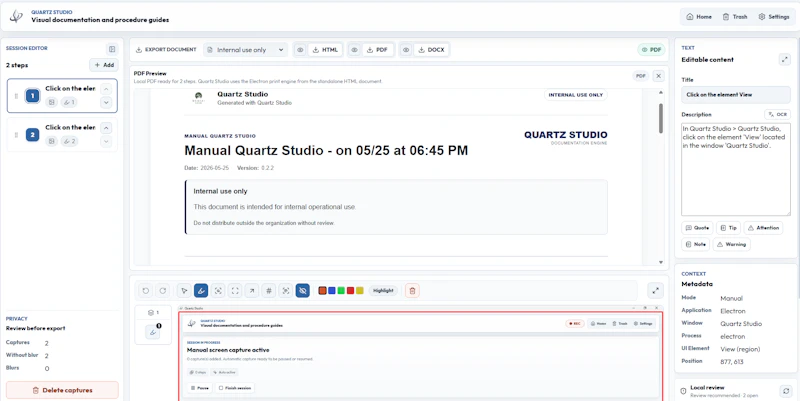 Quartz Studio screenshot 3