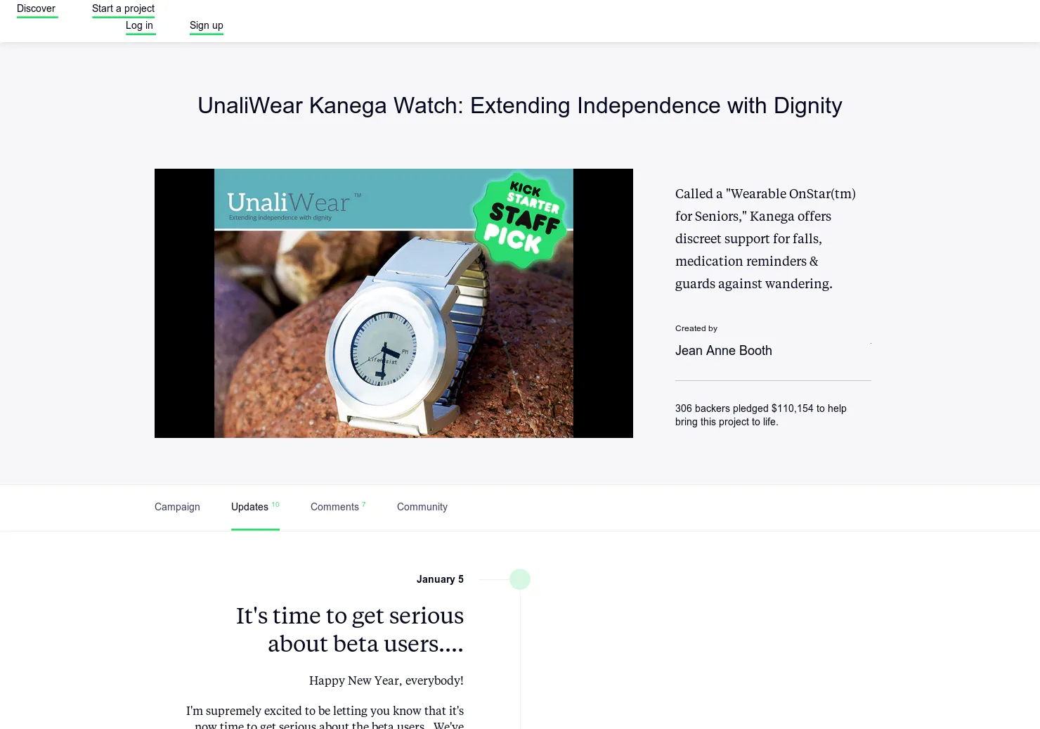 Kanega Watch