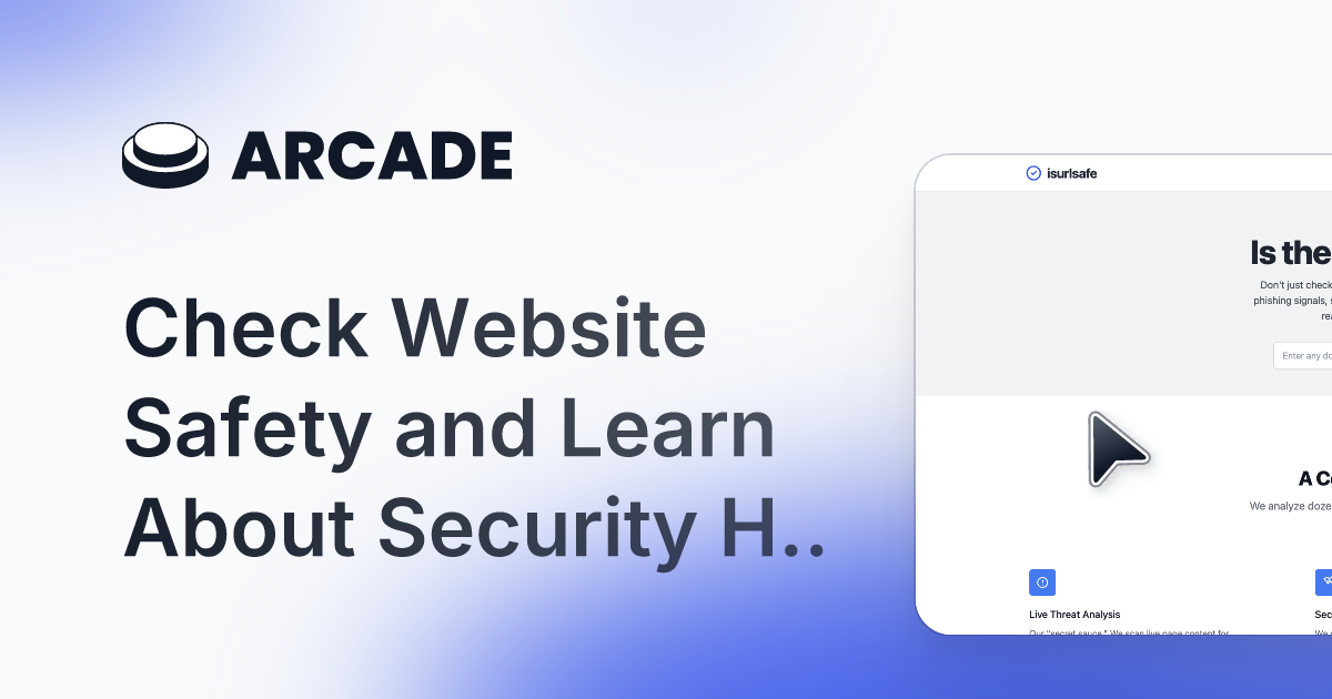 isurlsafe.com - 網站分析儀檢測實時網絡釣魚和安全威脅。 media 1