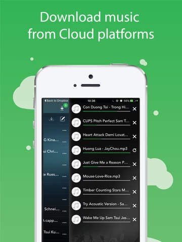 Musicloud - Play, download your music from your Dropbox, Google Drive(Cloud Platforms) gallery image