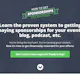 How To Get Sponsorships