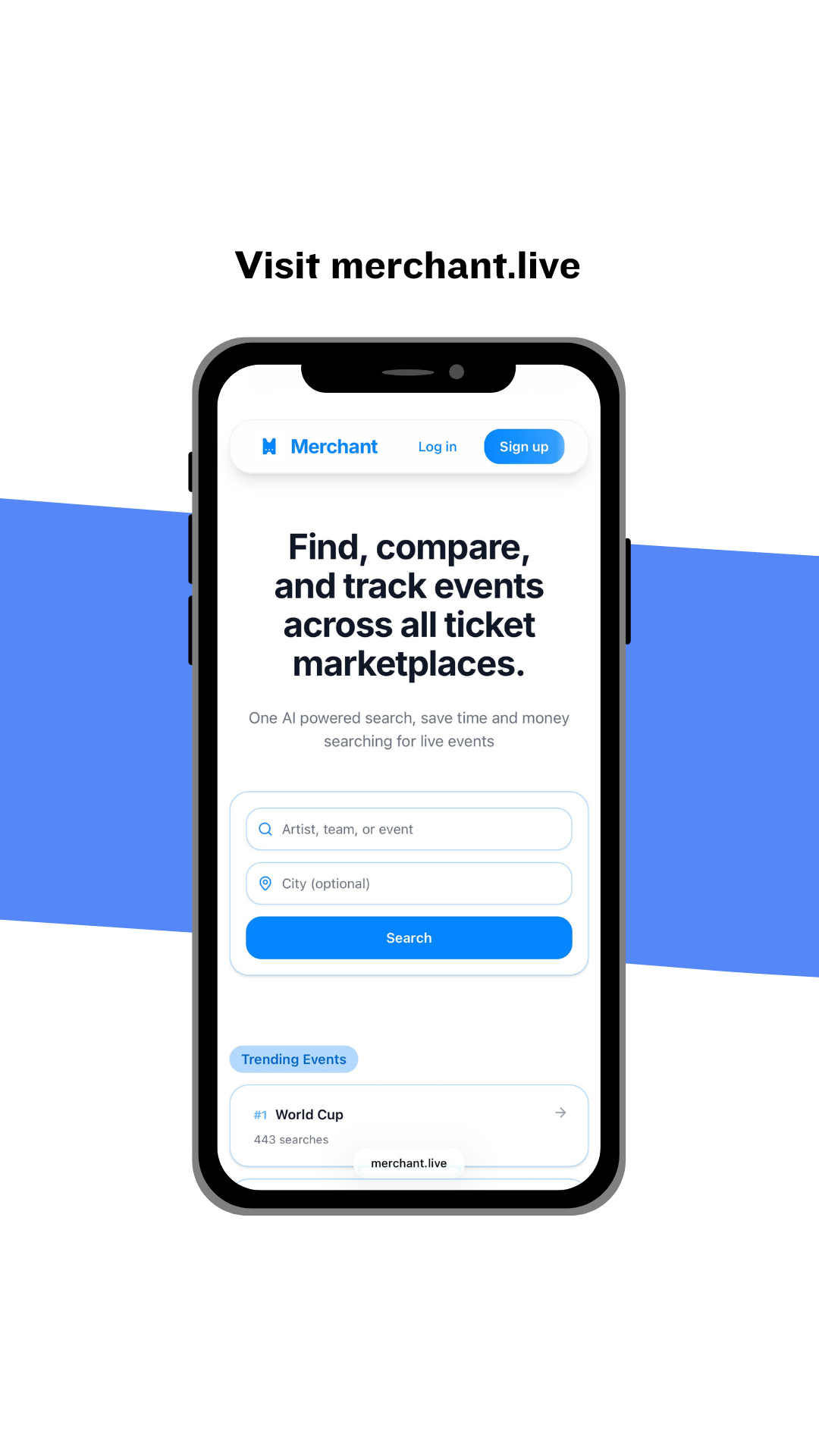 Merchant - Screenshot 3 showing product features and functionality