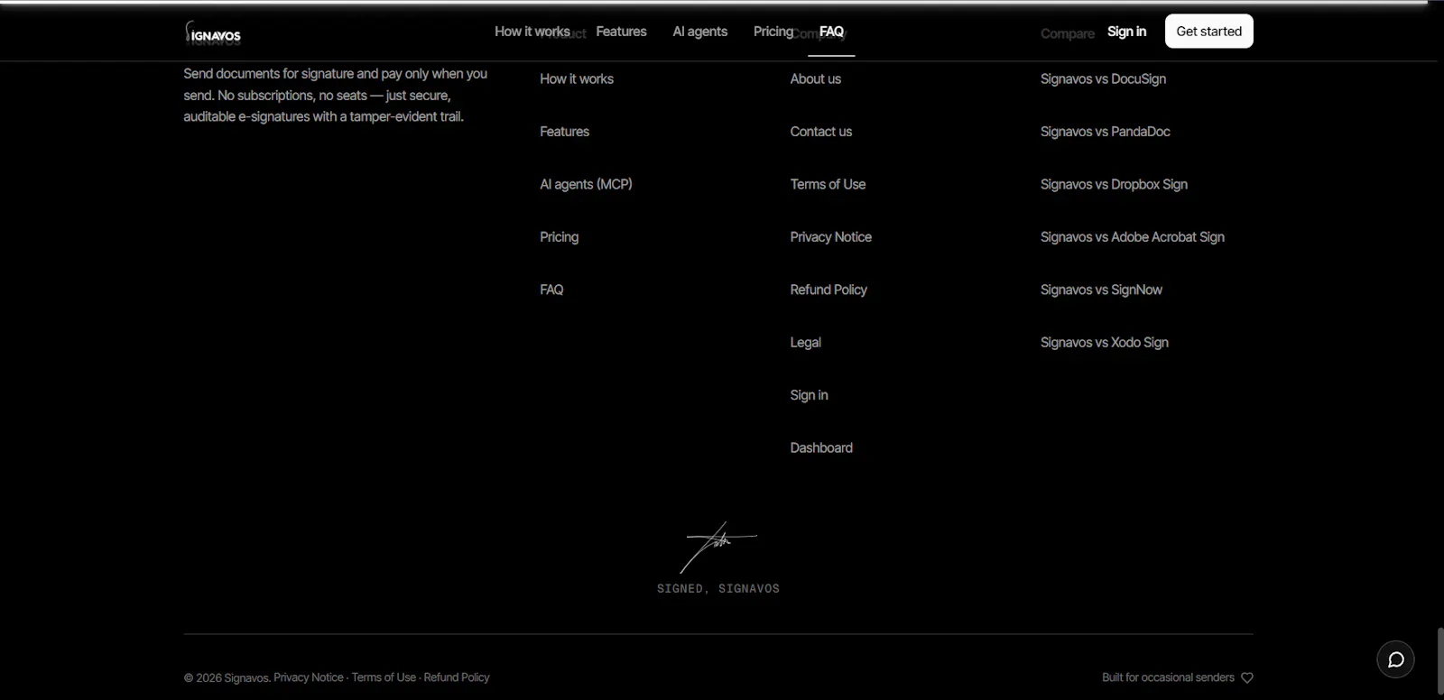 Signavos screenshot 8