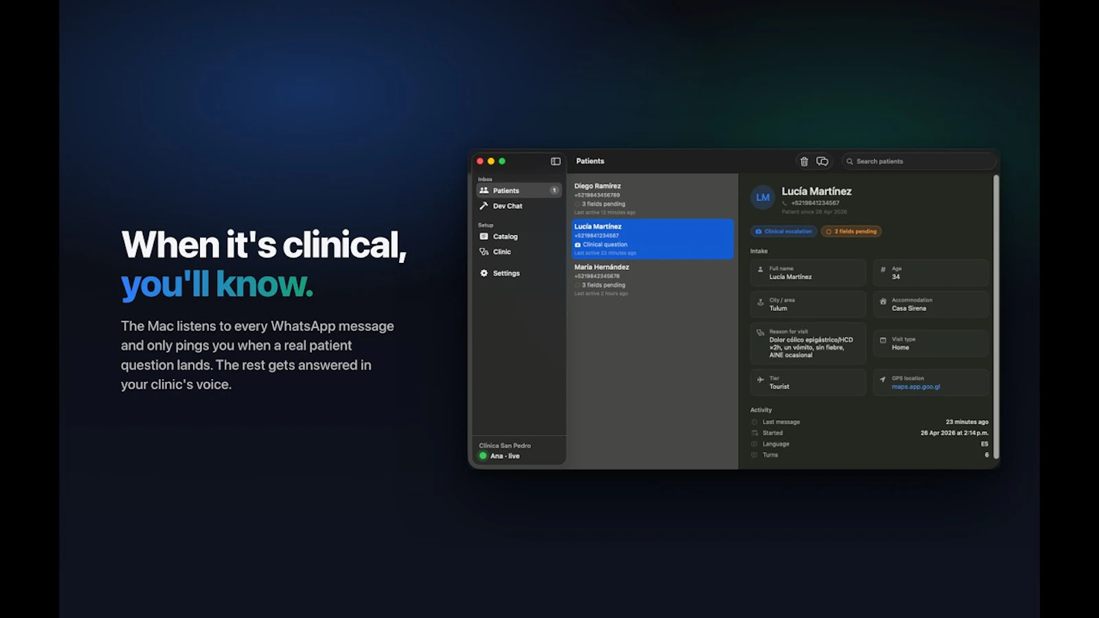 ClinDesk screenshot 1 (video preview)