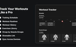Notion Workout Tracker media 2