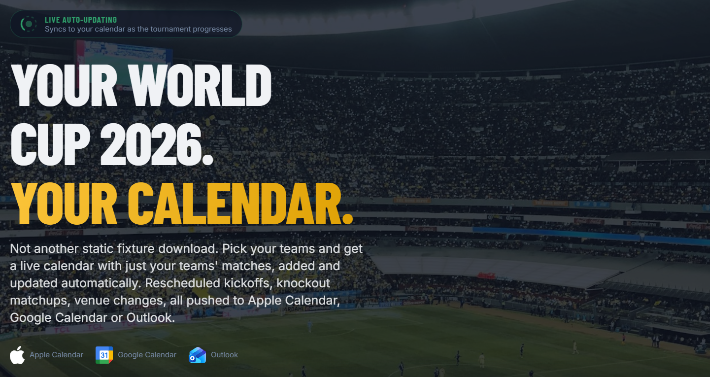 World Cup Calendar gallery image