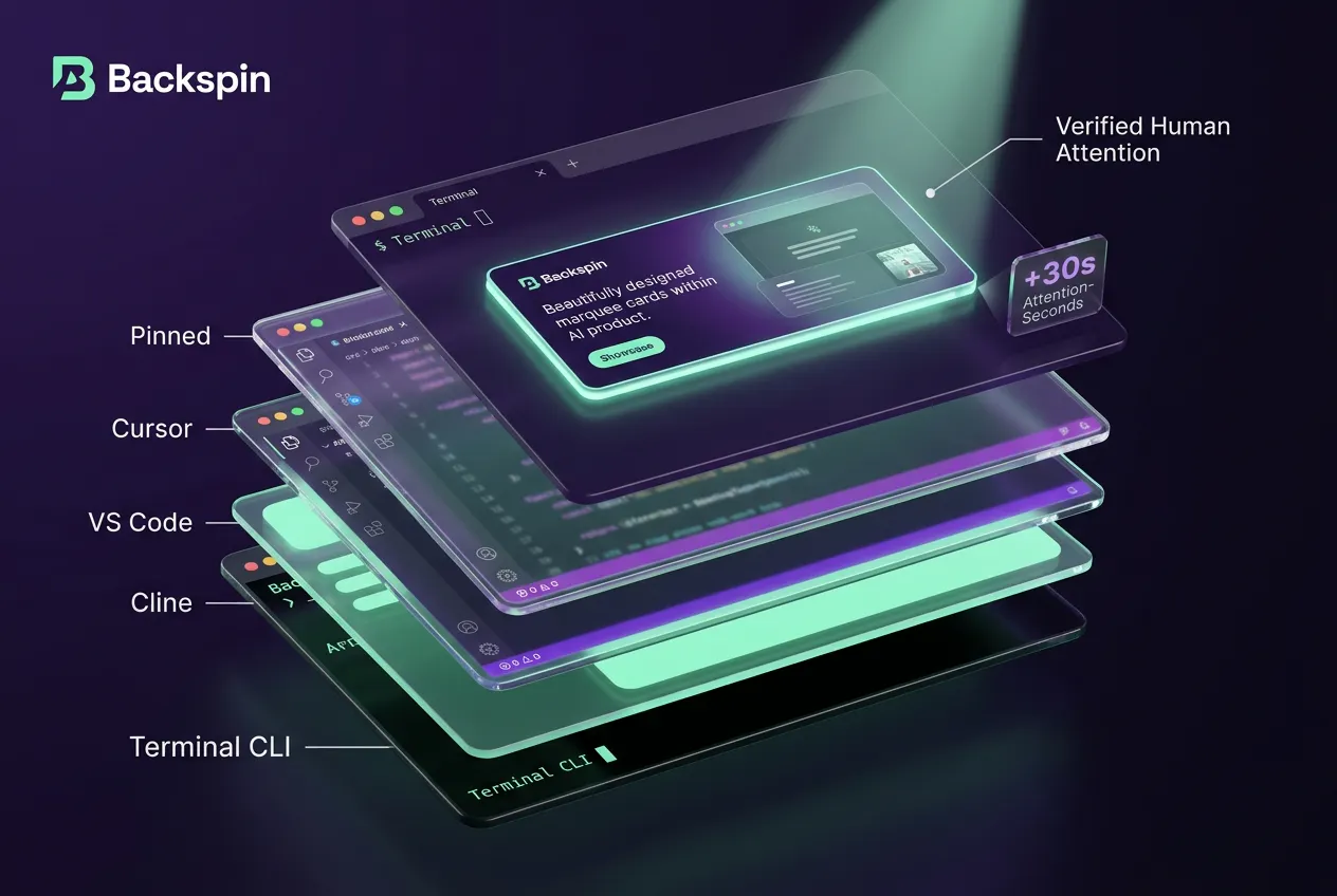 BackSpin - Open AI Attention Exchanges gallery image