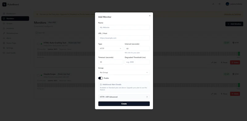 PulseBoard screenshot 3