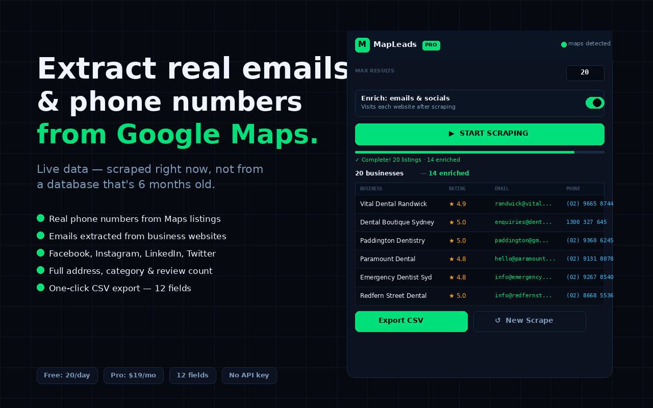 MapLeads Pro  gallery image