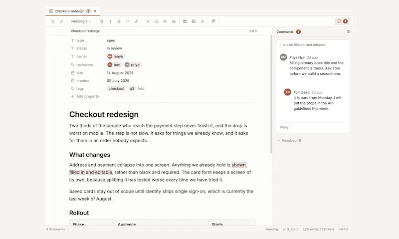 Notula screenshot 5