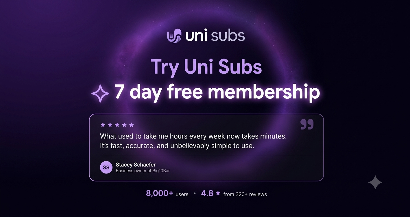 UniSubs gallery image