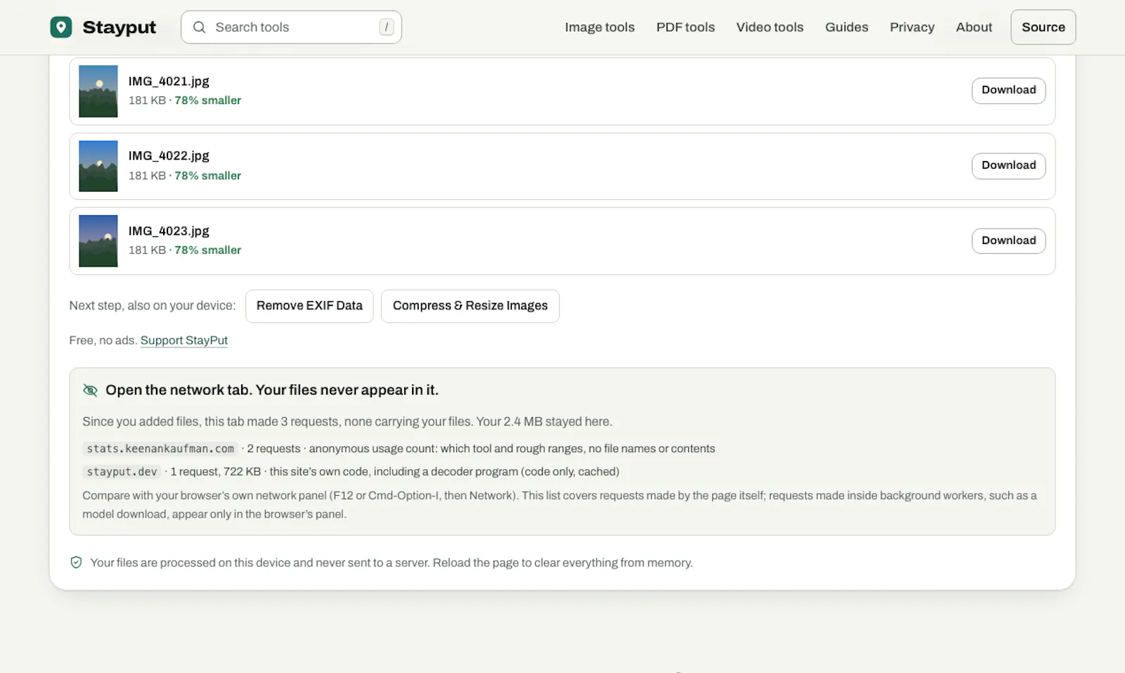 Stayput screenshot 5