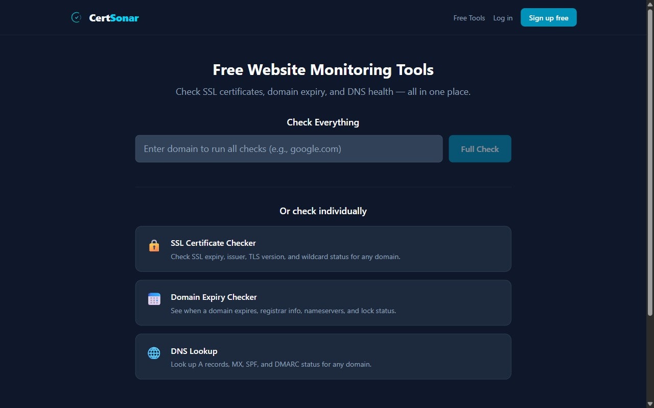 CertSonar gallery image