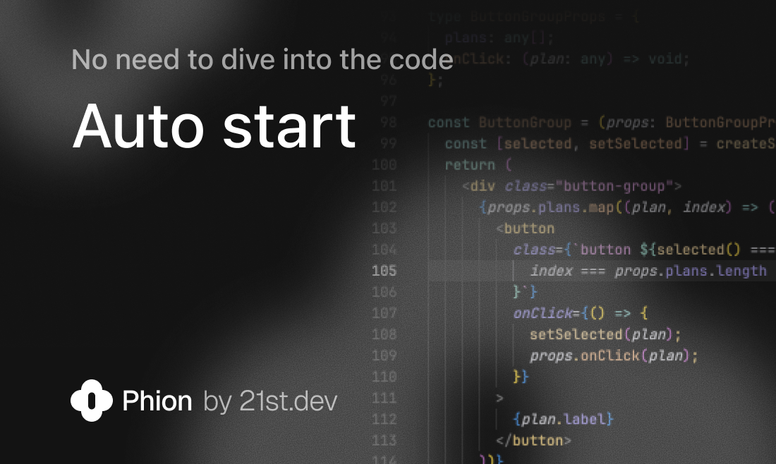 Phion.dev - 在光標中構建，例如可愛的 - 自動啟動，保存和部署 media 3
