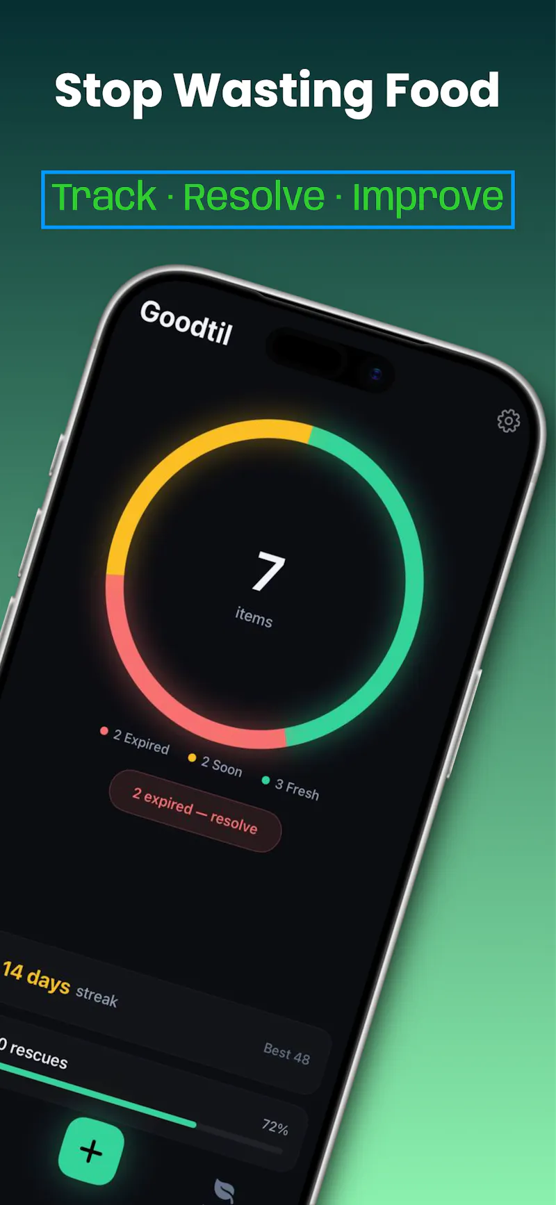 Goodtil - Product Expiration Tracker screenshot 1