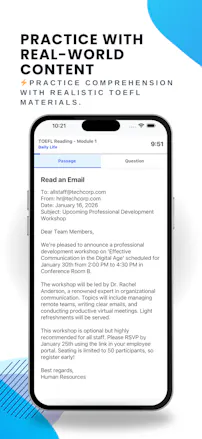 TOEFL Mini Practice App gallery image