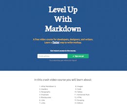 Level Up With Markdown gallery image