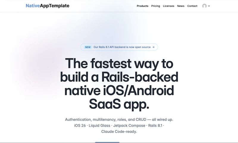 NativeAppTemplate 2.0 screenshot 3