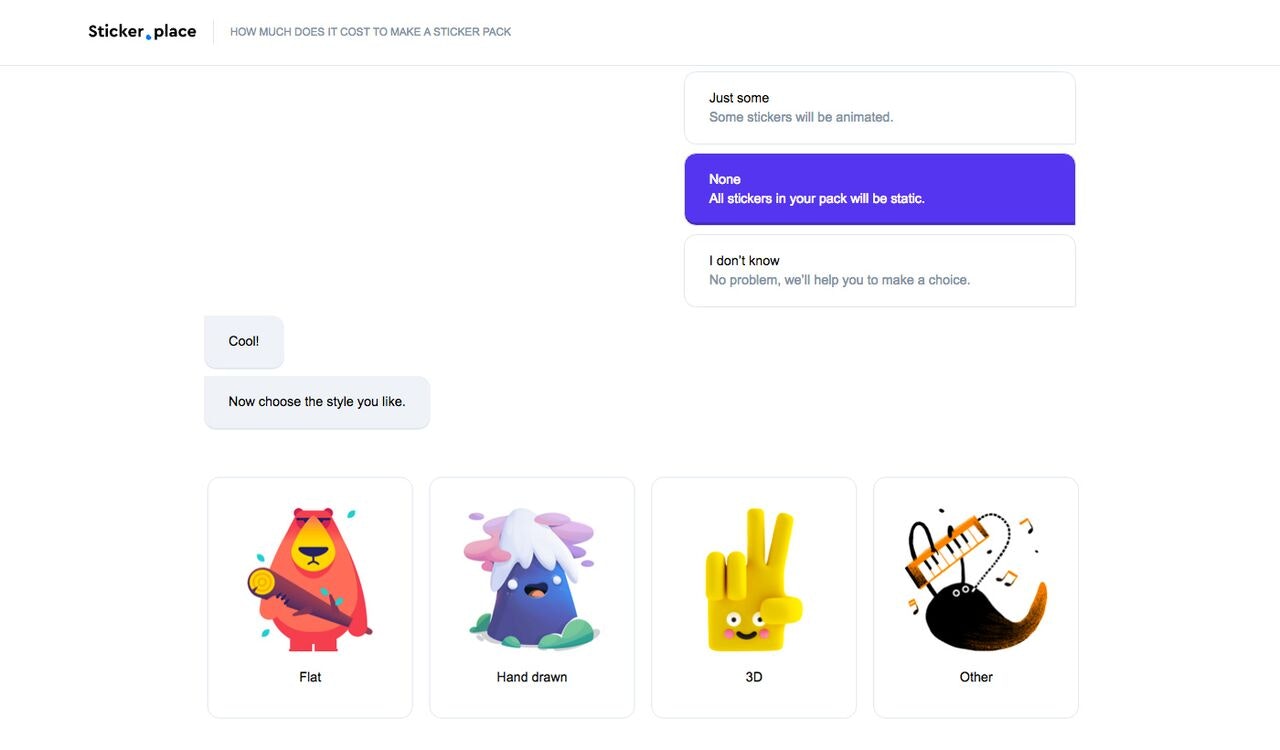 Sticker Pricing Image