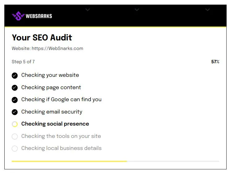 WebSnarks SEO Audit Tool gallery image