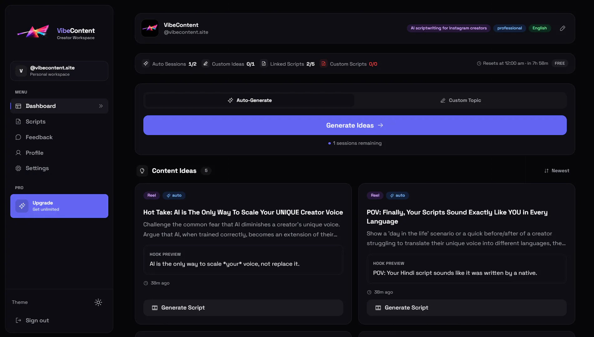 VibeContent gallery image