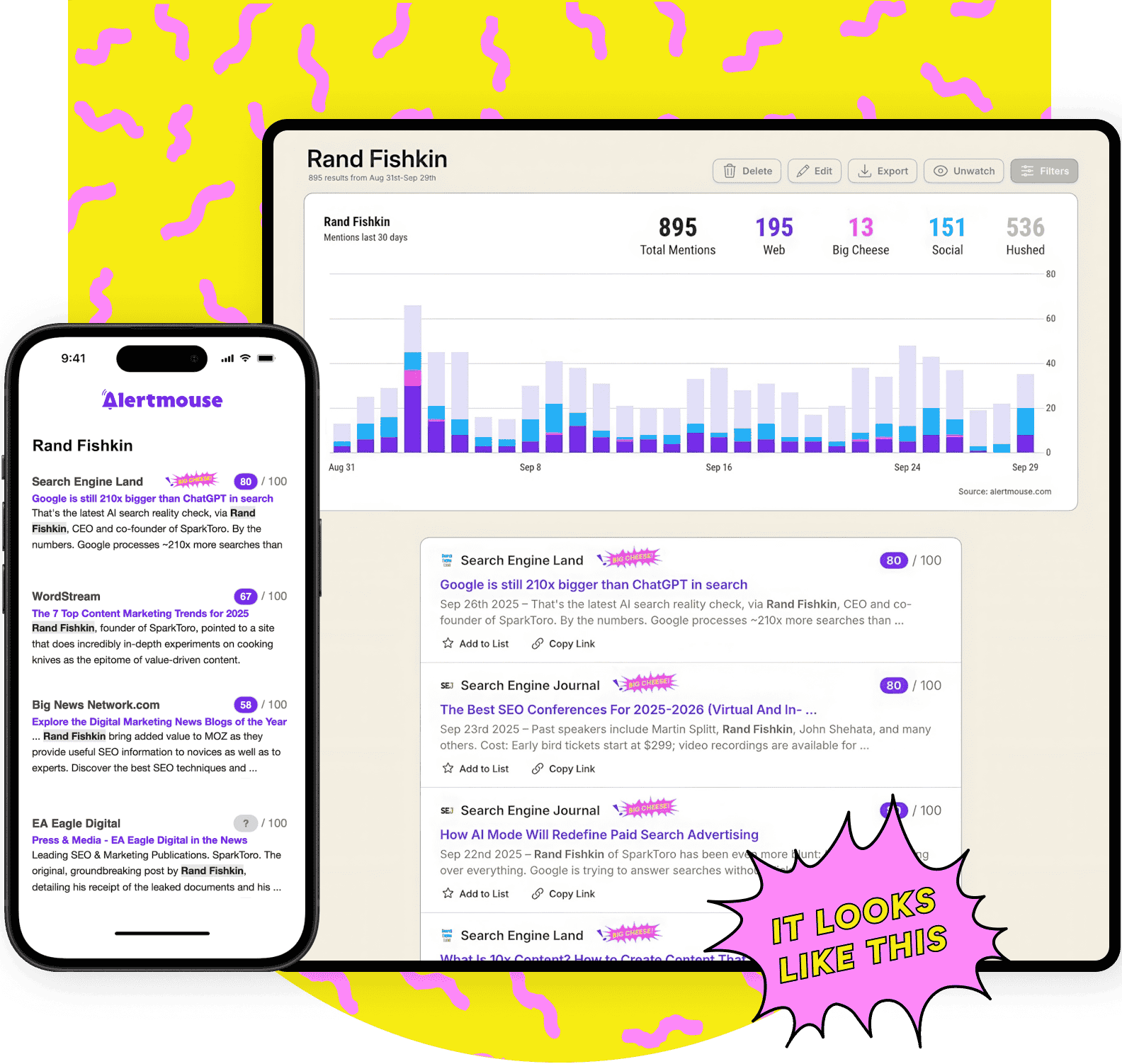 Alertmouse - Product Hunt launch logo