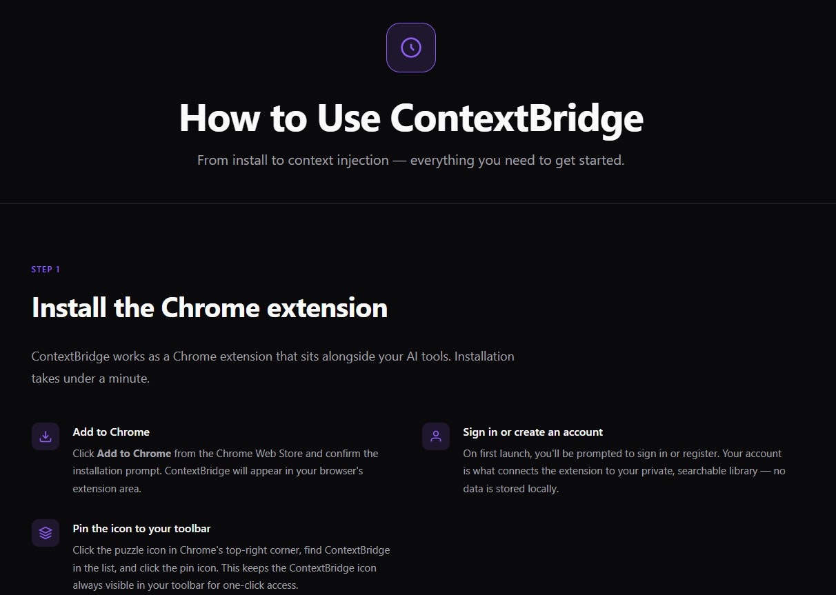 ContextBridge gallery image