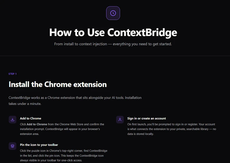 ContextBridge screenshot 3