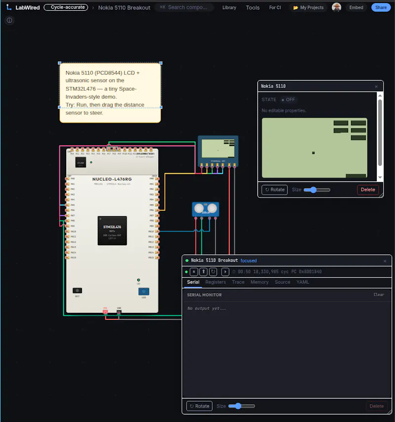 LabWired screenshot 3