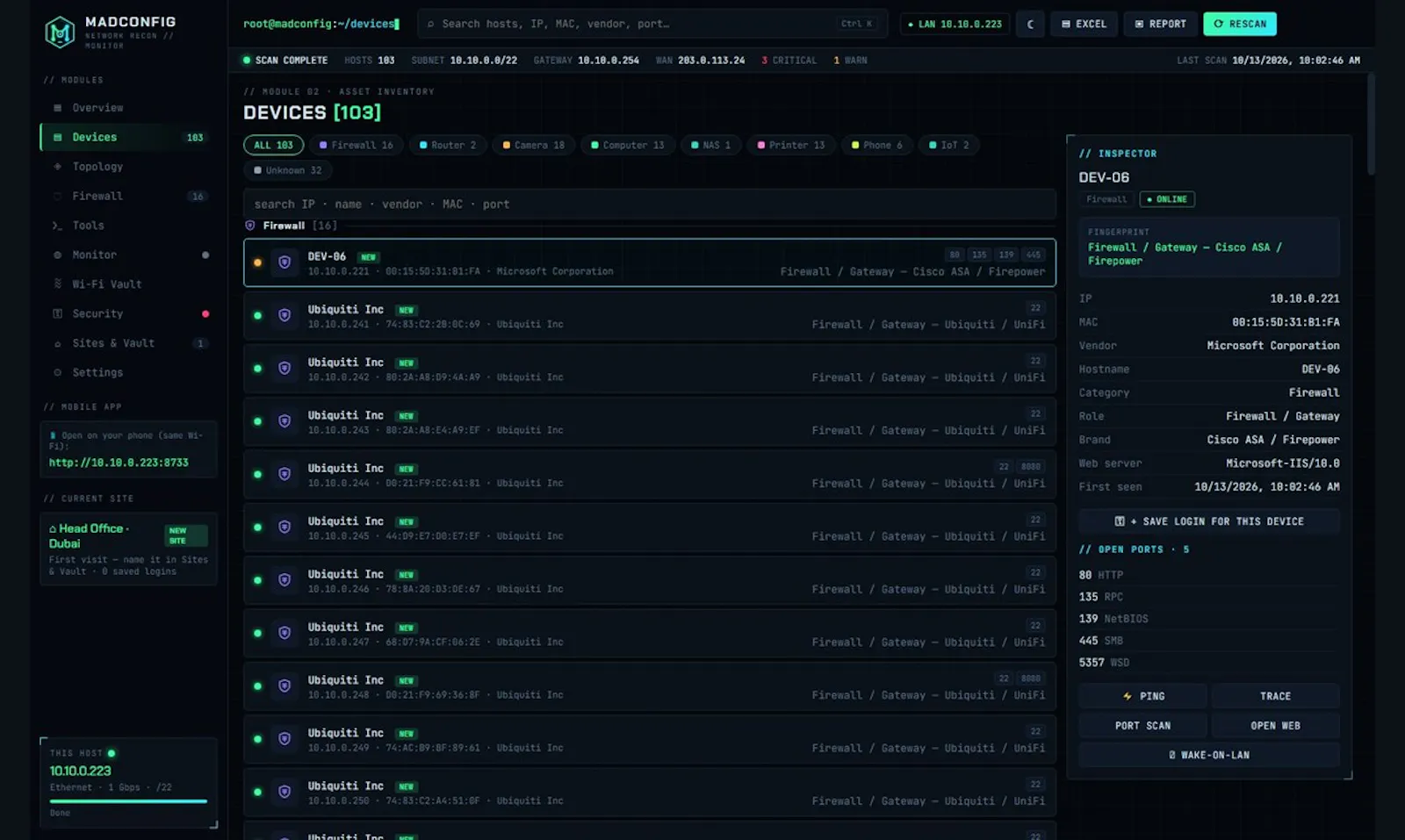 Madconfig screenshot 2
