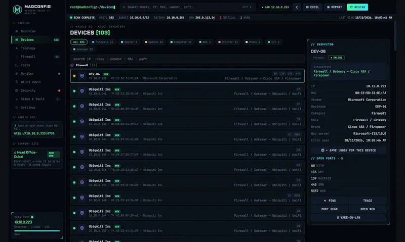 Madconfig screenshot 2