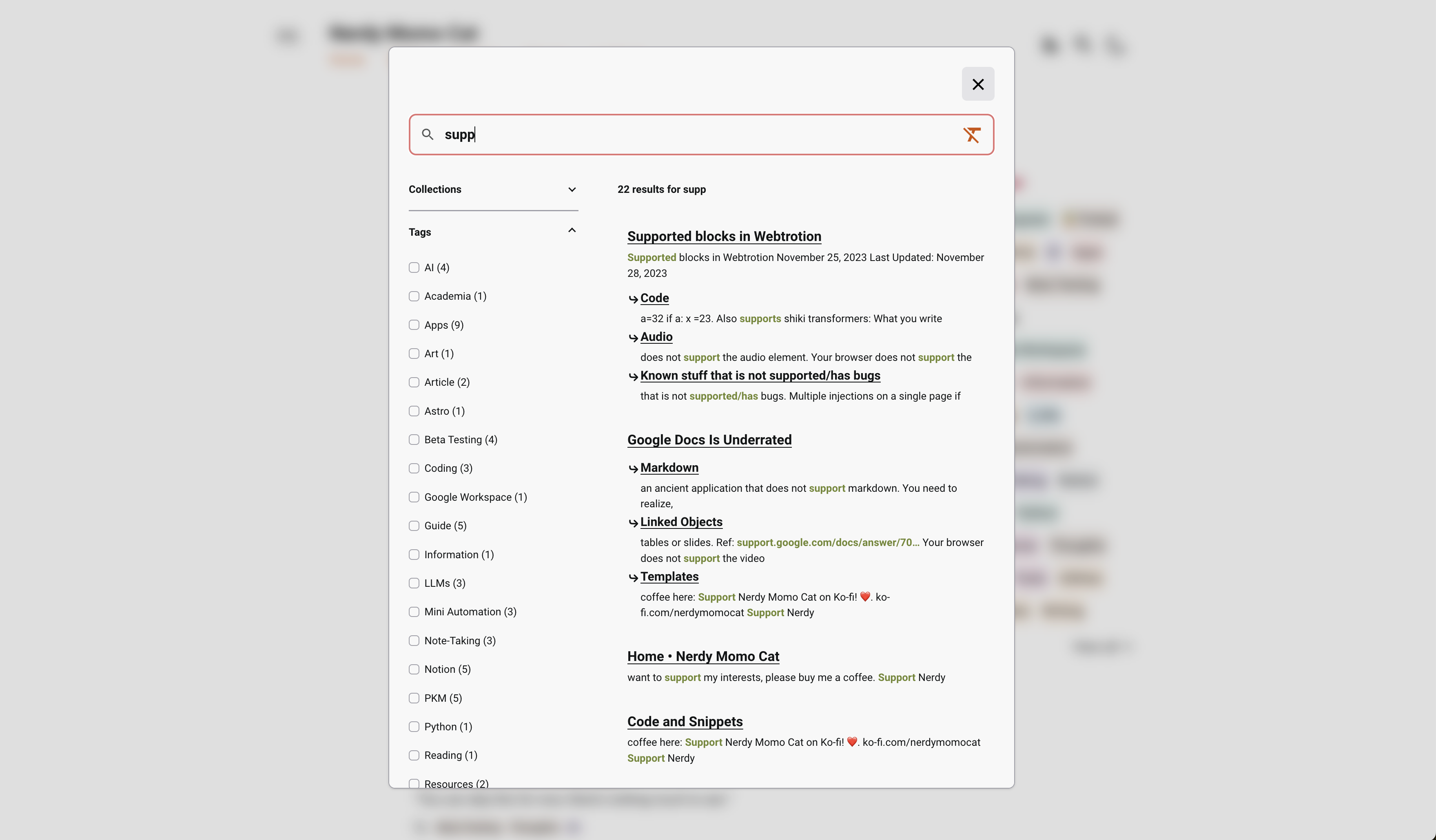 Ağ - Notion Tabanlı Yapılandırılabilir Statik Web Sitesi Jeneratörü medya 4
