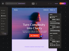 Groie - No-code website builder gallery image