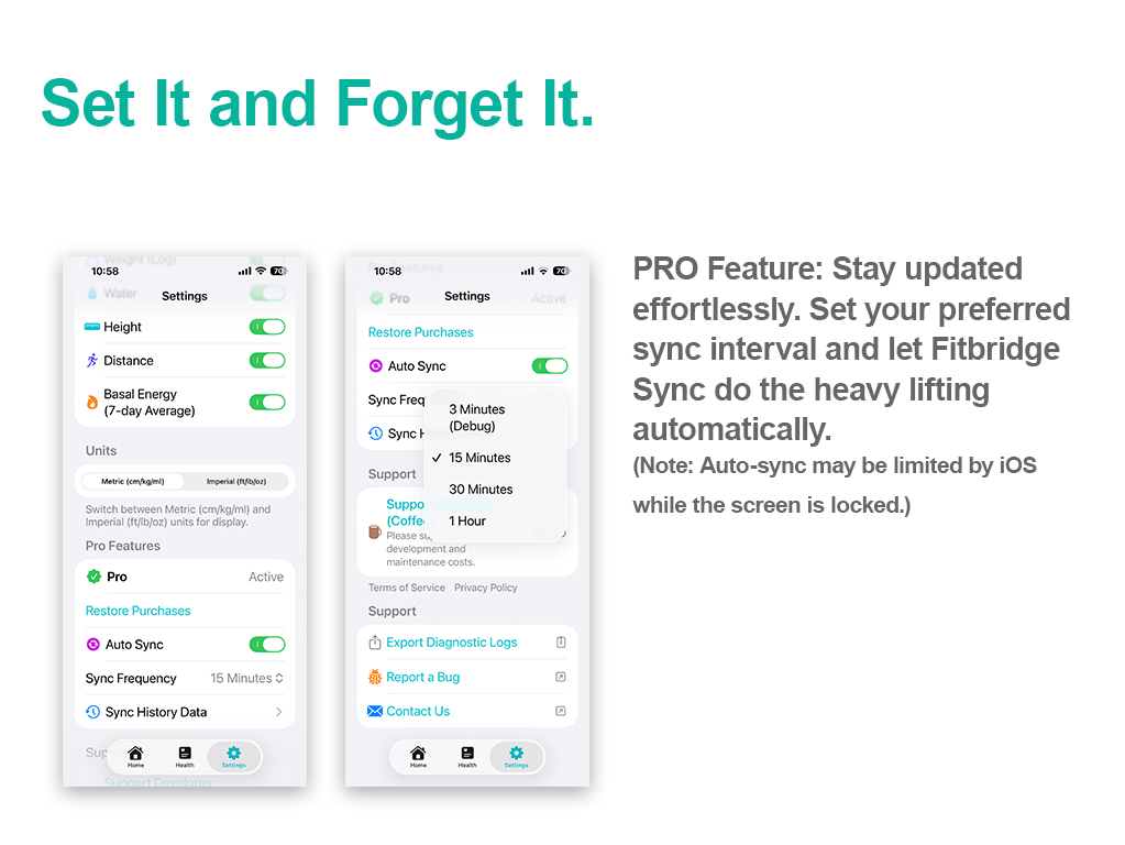 FitbridgeSync:Fitbit to health media 5
