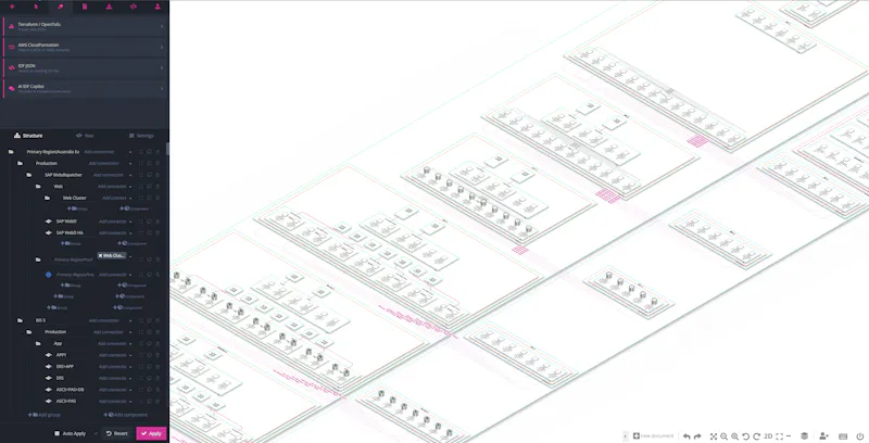 Arcentry - 3D infrastructure diagrams screenshot 5