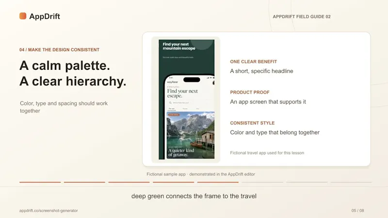 AppDrift Screenshot Studio screenshot 1 (video preview)