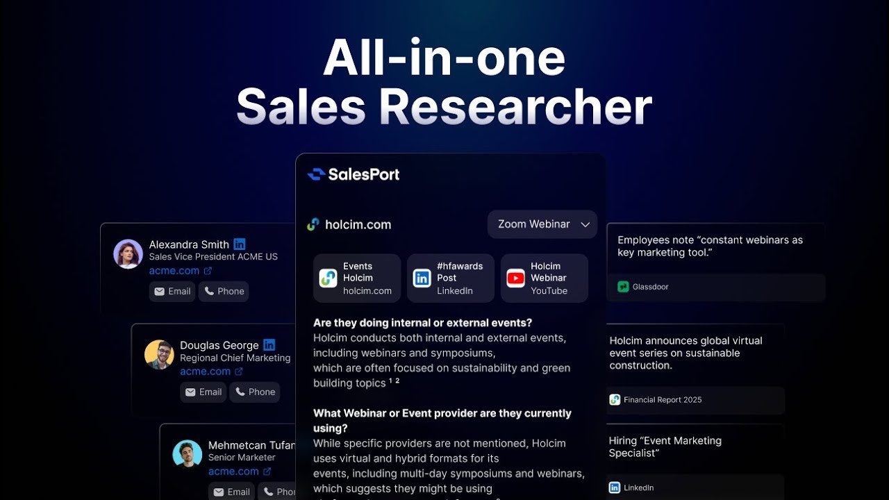 SalesPort AI Sales Researcher gallery image