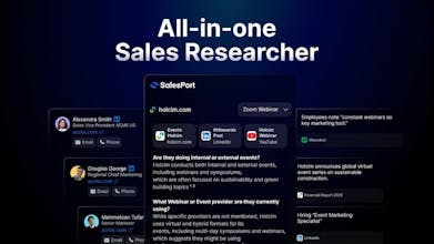 SalesPort AI Sales Researcher gallery image