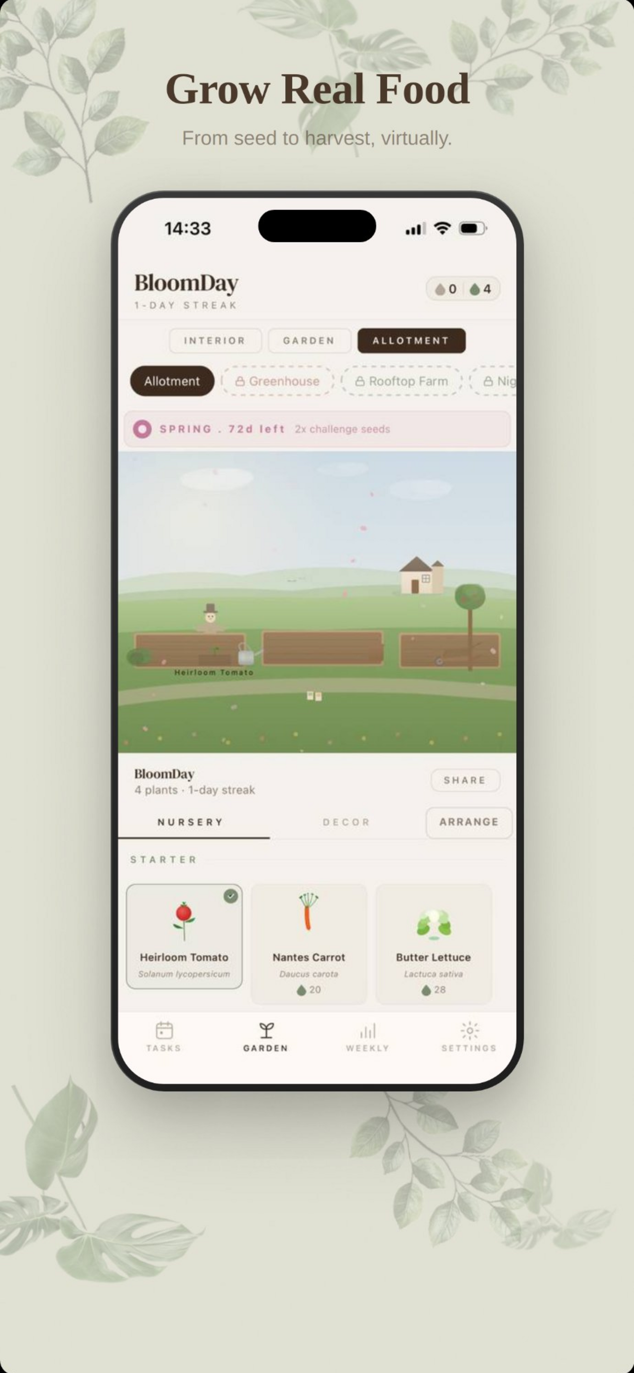 BloomDay: Tasks & Garden gallery image