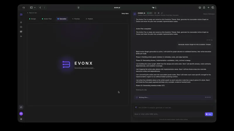Evonx screenshot 1 (video preview)