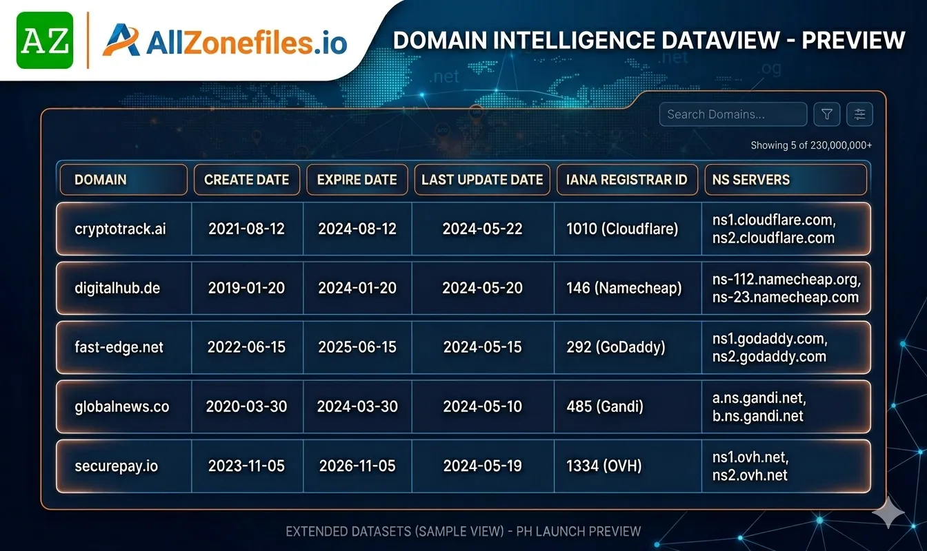 AllZonefiles.io 제품 배너