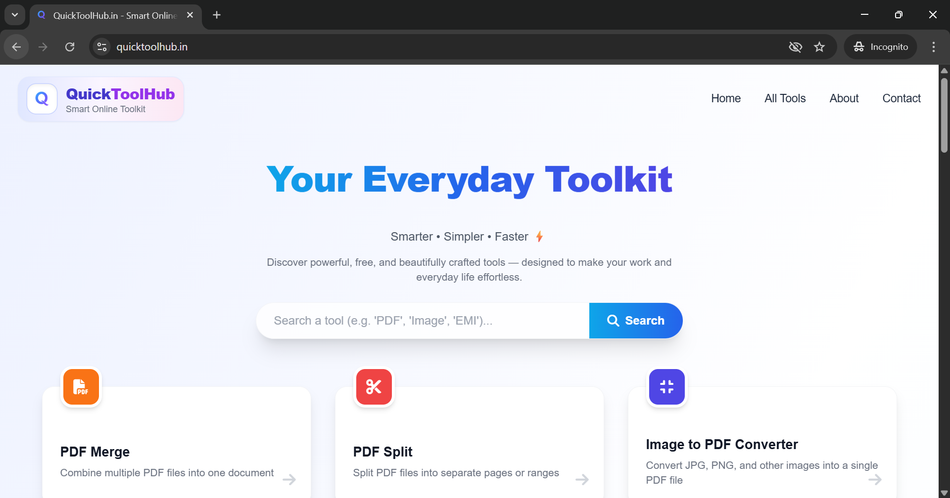 QuickToolHub.in - Screenshot 2 preview