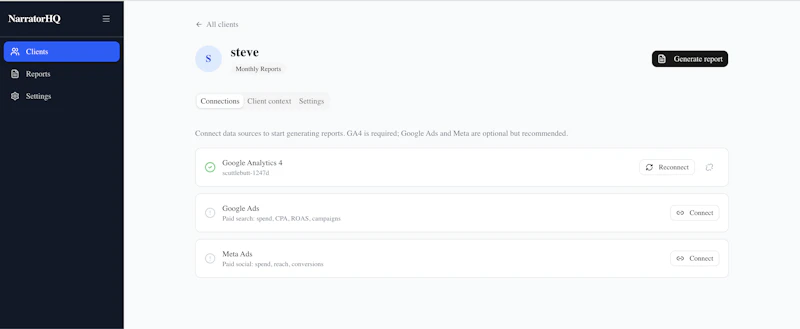 NarratorHQ screenshot 3